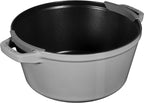 Staub Cast Iron 4-pc Stackable Set - Graphite