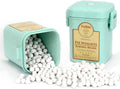 Ceramic Pie Weights Reusable 10mm Baking Beans Pie Crust Weights Natural Ceramic Stoneware with Wheat Straw Container