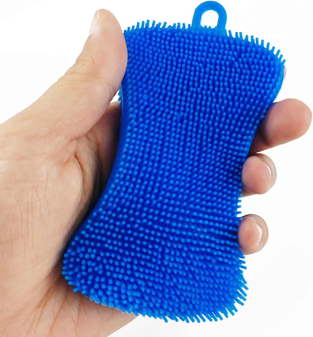 GXXMEI 18PCS Silicone Sponge Dish Washing Kitchen Scrubber, Reusable Dish Washing Cleaning Sponges Double-Sided Multipurpose Non Stick Silicone Dish Sponges for Dishes, Fruit, Vegetable (Multicolor)