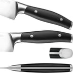 Arcelor 14 Piece Exclusive German Steel Non-Slip Handles Knife Set with Solid Wood Block …