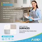 AIDEA Swedish Dish Cloth, 10PK, Swedish Dishcloths for Kitchen, Reusable Paper Towels Washable, Sponge Cloths Kitchen, Absorbent Dish Rags, Dish Towels Cloth, 7"x6"