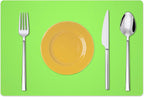 Silicone Placemats, Food-Grade Non-Slip Waterproof, Dining, Stain Resistant, Countertop Protector, Kitchen Counter Mat, Heat Resistant, Baking mat Dishwasher Safe (23.6"×15.7"-2pack, Green)