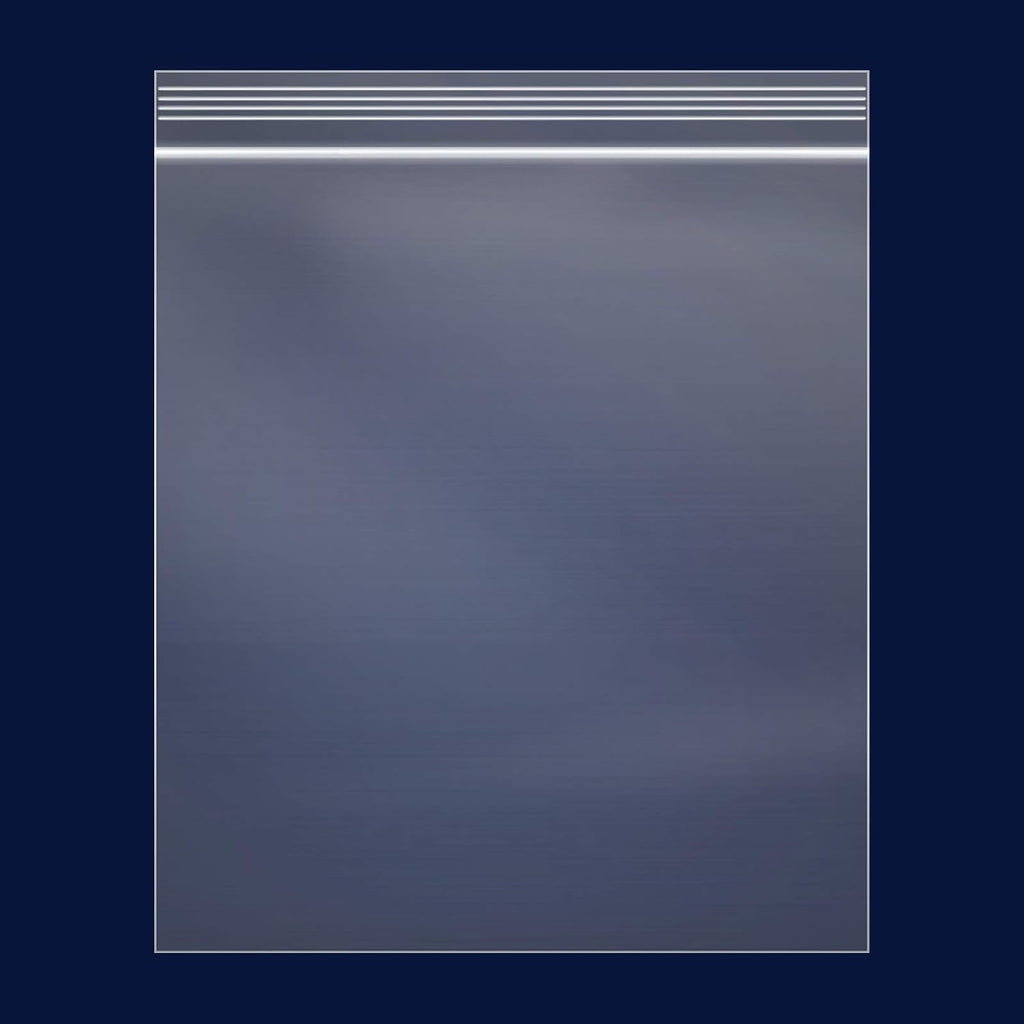 iMailer - 1000 Count - 14" x 20" Large Zip Poly Bags - 2 Mil Clear Reclosable 2 Gallon Zip Bags for Clothing, T-Shirts, Pants