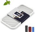 EG-SIPRO Silicone Sponge Holder, Large 10" Kitchen Sink Organizer Tray, Sponge Caddy, Dish Soap Holder, Scrubber, Soap Dispenser, Scouring Pad