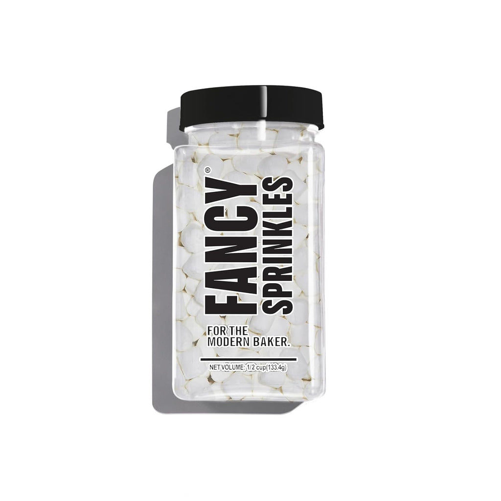 Fancy Sprinkles Fancy Fluff Dessert Decorating Mini Marshmallow Bits Sprinkles (0.5c)