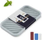 EG-SIPRO Silicone Sponge Holder-Large Thick Durable 10" Sink Organizer Tray-Kitchen & Bathroom