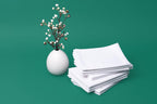 Organic Cotton Tea Towels for Embroidery - Blank Flour Sack Dish Towels for Embroidery - Perfect White Kitchen Towels for Embroidery and Crafts to Customize and Personalize - 27"x27" (White - 5 Pack)