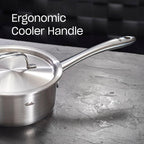 Fissler M5 Pro-Ply 5-ply Stainless Steel Saucepan, 3 Quart