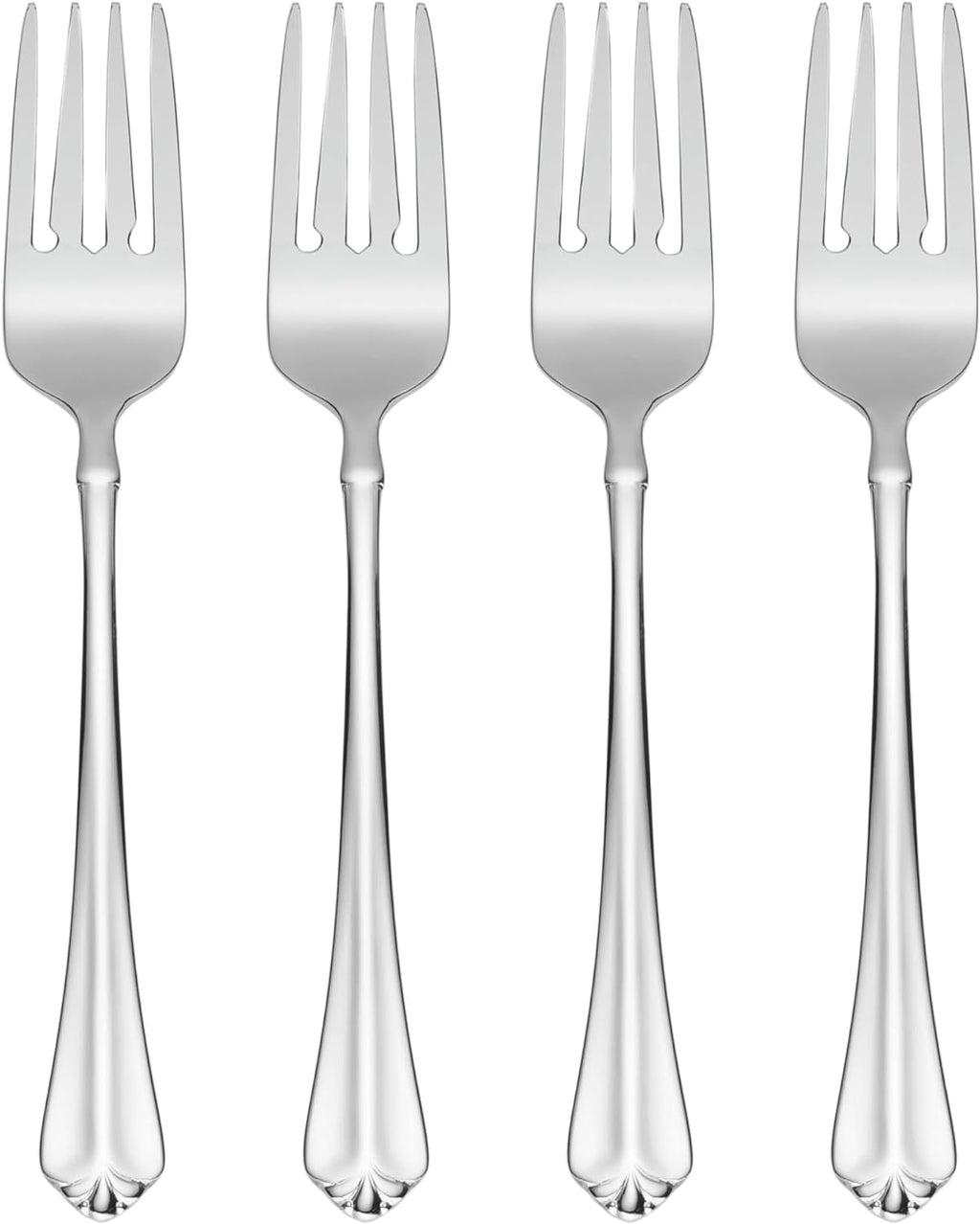 Oneida Julliard Flatware, Set of 4 , 18/10 Stainless Steel, Silver