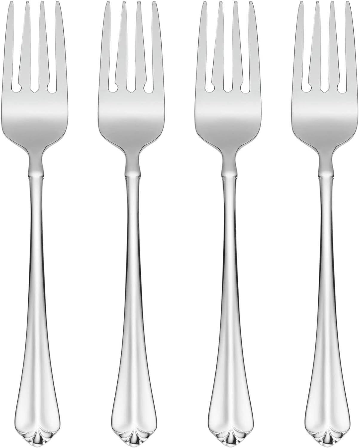 Oneida Julliard Flatware, Set of 4 , 18/10 Stainless Steel, Silver