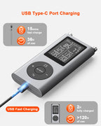 Wireless Meat Thermometer with Smart Timer & APP Alerts, 800ft Bluetooth Grill Food Thermometer, Dual 0.19In-Ultra Thin Probes, ±0.5℉ Accuracy, Big Digital Backlit Screen, for BBQ, Oven, Smoker