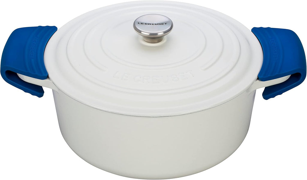 Le Creuset Silicone Set of 2 Handle Grips, 5" x 2 1/2" each, Marseille