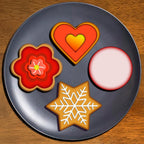 Metal Cookie Cutters Set - Star Cookie Cutter Stainless Steel Round Biscuit Cutter Heart Small Star Cookie Cutters Mini Flower Molds Cutter for Baking (20 Round Heart Flower Star Cookie Cutters)