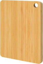 Bamboo Cutting Board, Wooden Cutting Boards for Kitchen, Wood Double Sided Food-Grade Chopping Board for Meat Cheese Vegetable (Small)