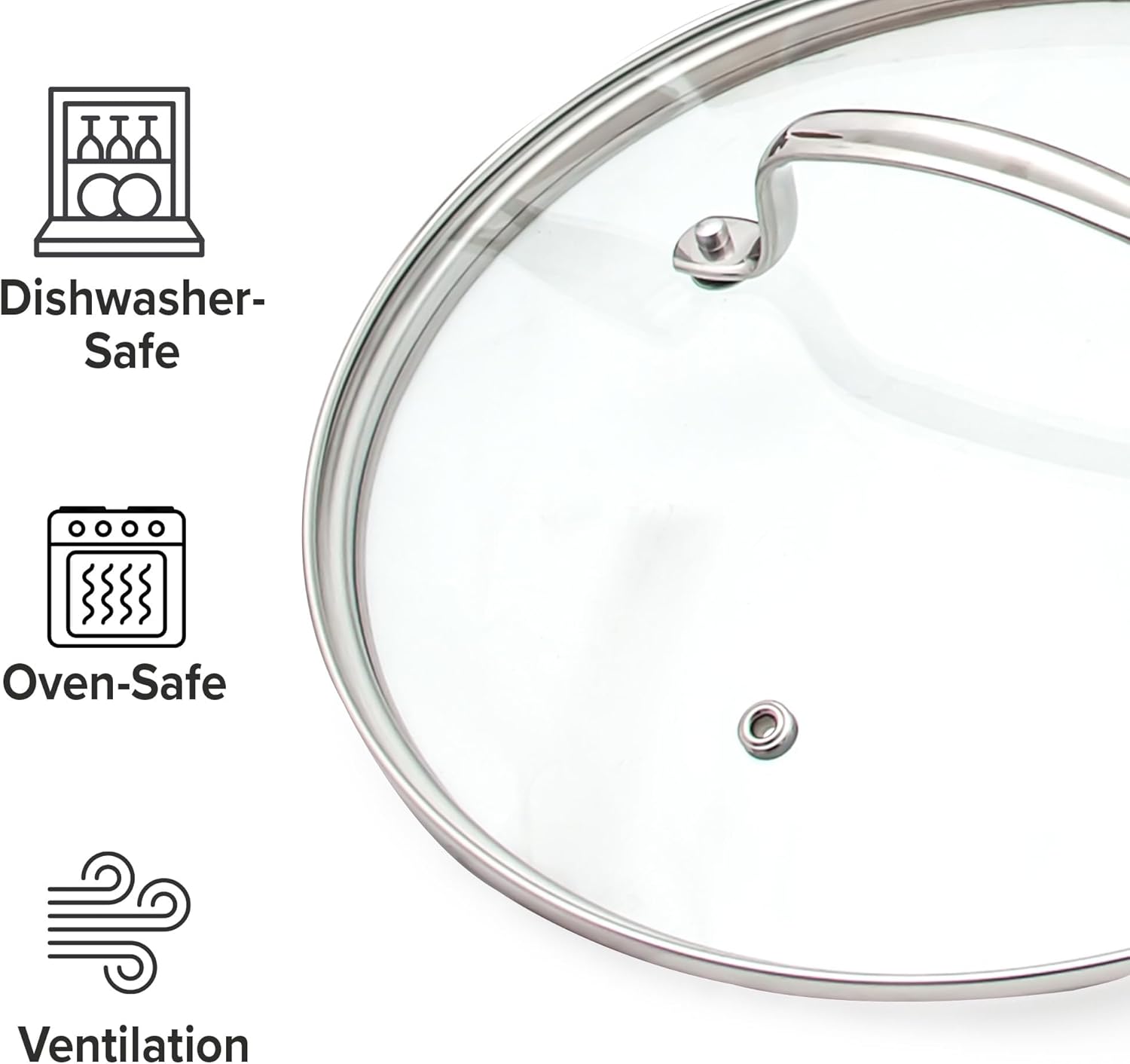 Nuwave 12pc Healthy Pots and Pan Set Non-Stick, Forged Lightweight Cookware Set, G10 Duralon Ceramic Coating, Vented Tempered Glass Lids, Induction-Ready & Works on All Cooktops, PFAS Free