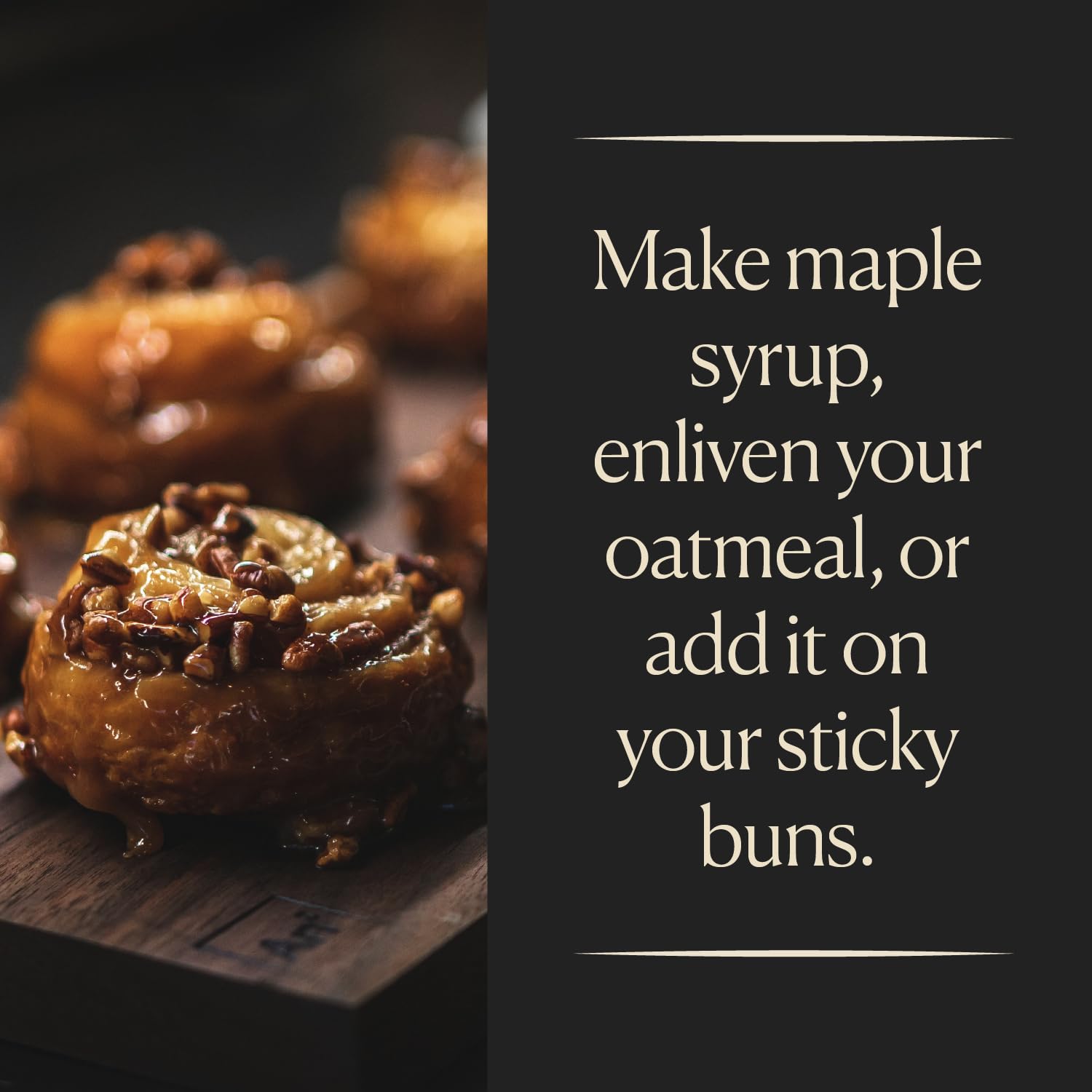 Cook's, Organic Maple Extract, Premium Maple Sap from Vermont's Finest Maple Trees, 128 Ounces (1 Gallon)