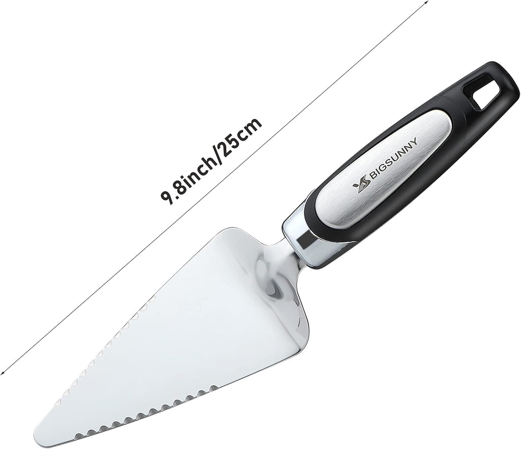 MSY BIGSUNNY Pie Server Cake Server Stainless Steel Pizza Server