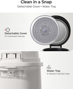 CUCKOO CR-1095 10-Cup (Uncooked) / 20-Cup (Cooked) Basic Rice Cooker and Warmer with Nonstick Inner Pot, Switch Press (White)