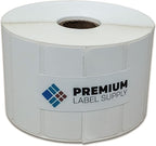 Premium Label Supply 2.625" x 1" Direct Thermal Mailing and File Folder Labels - 2000 Labels per Roll - 1'' Core - 10 Rolls (20000 Labels)