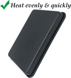 Small Cookie Sheets 11X9 Inch 2Pcs Mini Baking Pan Toaster Oven Tray Nonstick Thicken Brushed Carbon Steel Magnetic No Warp 1 to 2 Person Bakeware By HYTK