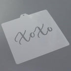 XOXO Cookie Cutter and Stencil SET Cutter and Stencil Set Bundle cookie stencil and cutter kit pyo cookie cutter cookie (XOXO)