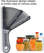 Jar Opener for Weak Hands, Dual-Layer Multifunctional Jar Opener Gripper, Bottle Openers for Seniors, Kitchen Gadgets, Non-Slip Jar Openers for Seniors, Arthritis, Lid Opener, Christmas Gifts