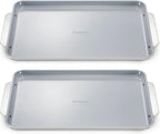 Caraway Non-Stick Ceramic Large Baking Sheet Sheet - Naturally Slick Ceramic Coating - Non-Toxic, PTFE & PFOA Free - Perfect for Baking, Roasting, and More - Large (18" x 13") - Gray