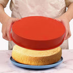SOV Silicone Springform Pan Protector for 7.5inch Pans, Silicone Cheesecake Waterbath Pan Protector for Preventing Water from Entering (10 inch)