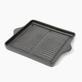 Larder & Vine Indoor/Outdoor Ceramic Stoneware Grill Pan Handmade in Italy