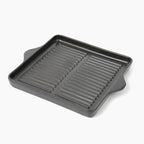 Larder & Vine Indoor/Outdoor Ceramic Stoneware Grill Pan Handmade in Italy