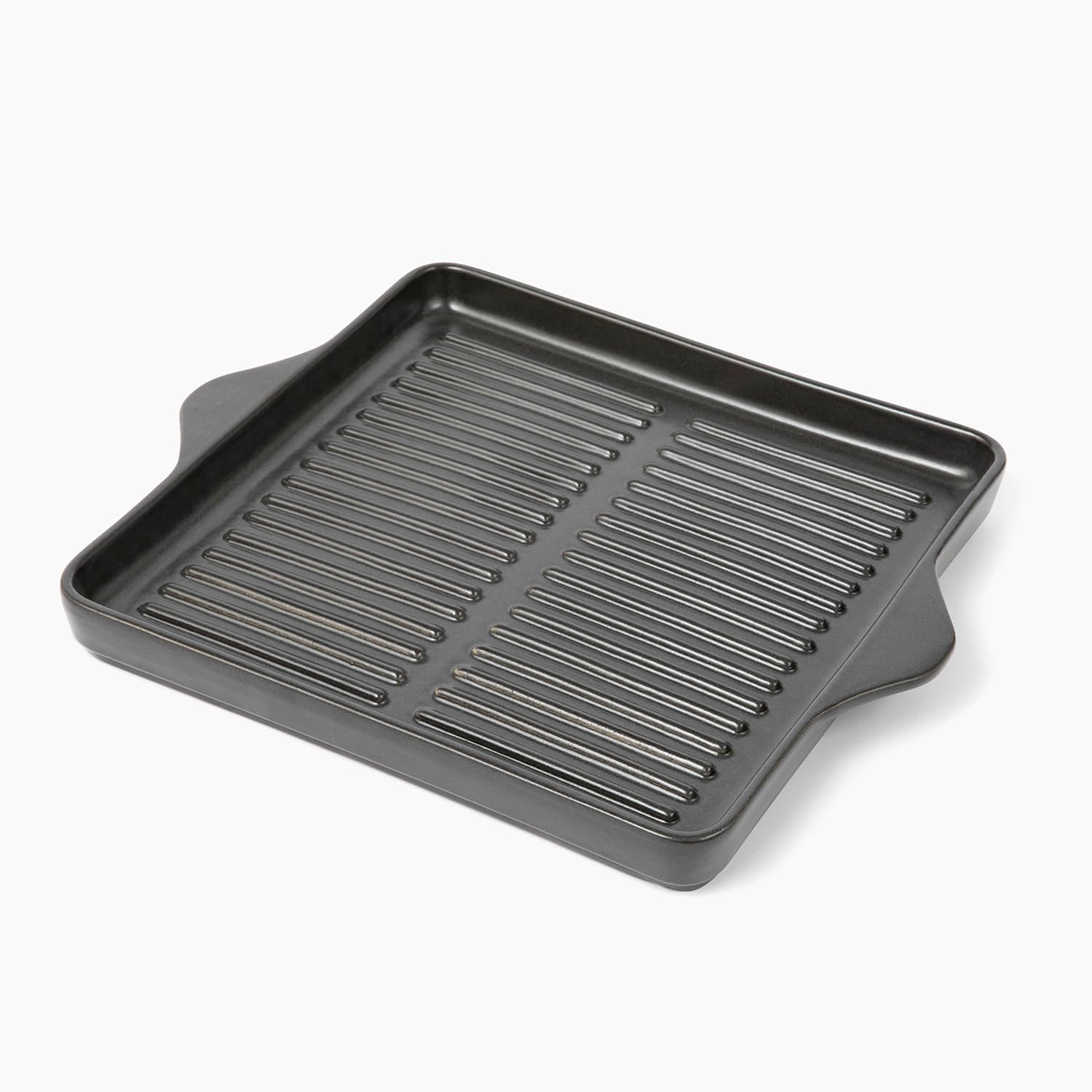 Larder & Vine Indoor/Outdoor Ceramic Stoneware Grill Pan Handmade in Italy