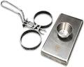 Rattleware Stainless Steel Egg Rings - Commercial-Grade, Even Cooking, Heat-Resistant Handle, Ideal for Frying Eggs - Durable & Trusted by Professional Chefs Worldwide (2 Ring Set)