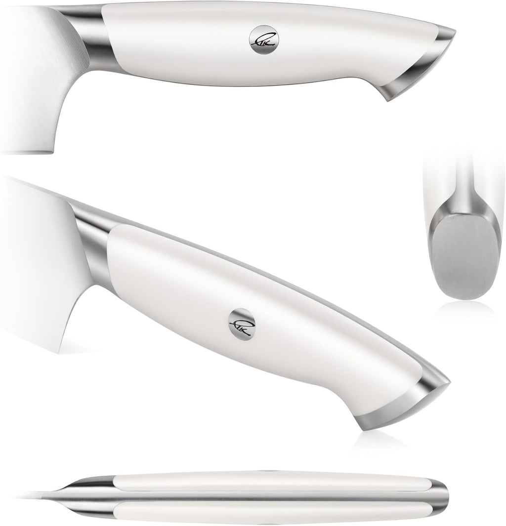 Cangshan Thomas Keller Signature Collection 4-Piece Knife Block Set, White