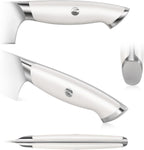 Cangshan Thomas Keller Signature Collection 4-Piece Knife Block Set, White