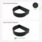 Drip Tray Mug/Cup Riser Made for the Keurig to Reduce Splashes - Riser Only (Black, K-Cafe Special Edition 1.7 inches Tall)