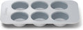 Caraway Nonstick Ceramic 6 Cup Muffin Pan – Non-Toxic, PTFE & PFOA Free – Oven Safe – Aluminized Steel Core – Small Muffin Pan for Baking Cupcakes, Muffins & More - Gray