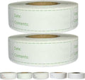 1000pcs Freezer Labels,1x3 inch for Food containers,Food Labels Quick and Easy to Remove- Easy to Write on(Green)