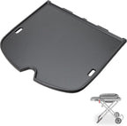 7034 Cast Iron Griddle for Weber 9010001 Traveler Portable Gas Grill, Replacement for Weber9010001, 9013001, 9020001 Gas Grill Accessories, Compatible with Weber Traveler Griddle Part