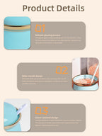HAOTOP 12oz Sugar Bowl with Lid and Spoon,Simple Ceramic Sugar Jar Sugar Container Sugar Dispenser Coffee Bar Accessories, Modern Kitchen Countertop Canisters, Turquoise