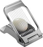 Egg Slicer for Hard Boiled Eggs Egg Cutter Strawberry Slicer Heavy Duty Aluminium Tomato Slicer Stainless Steel Wire Multipurpose Egg Slicer Dicer Fruit slicer for Kitchen and Dining