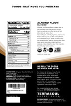 Terrasoul Superfoods Organic Almond Flour, 2 Lbs (Pack of 2) - Fine Texture | Grain-Free | Gluten-Free | Perfect for Keto Baking