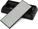 Double-sided Diamond Sharpening Stone,YCAMMIN Knife Sharpener Stone diamond sharpener Honeycomb Surface Plate with Non-slip Base for Scissors Knives Outdoor Kitchen Sharpen Tools (600/1200 Grit)