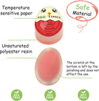 Lasubst Egg Timer That Goes in Water for Soft Medium Hard Boiled Eggs, 1 Red 1 Color