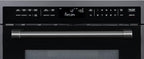 KoolMore Reserve 24 in. 1.6 cu. ft. Built-in Convection Microwave Oven with Air Fryer, 10 Power Levels, Sensor Cooking, Bake, Roast, Broil, Defrost, 1750 Watts, UL Certified in Black Stainless-Steel