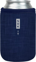 Sok It CanSok Sleeve for Beer & Soda Insulated Neoprene Cover (Blue Jean, 12oz Can Sleeve)