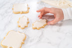 Bakerpan White Royal Icing Mix for Decorating Cookies and Cakes - 16 Ounces (1 lb) (Made in USA)
