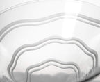 Rolf Glass Good Vibrations Martini Glass | Set of 2 Stemmed 10oz Martini Glasses | Lead-Free and Diamond-Wheel Engraved | Etched Spiral Glassware | Made in America