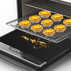 for Ninja Foodi Reusable Air Fryer Liners 12x12inch, 3x Air Fryer Liners+3x Mesh Sheets, Baking/Grill/Microwave, 450°F Square Oven Liners for Ninja SP101/SP201/SP301/SP351 Air Fryer Accessory