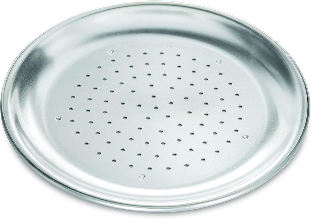 Nordic Ware Naturals 9" Hot Air Perforated Aluminum Pizza Crisper, Set of 1