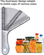 Jar Opener for Weak Hands, Multifunction Jar Opener Gripper, Bottle Openers for Seniors, Kitchen Gadgets, Non-Slip Jar Openers for Seniors, Arthritis, Lid Opener, Christmas Gifts for Elderly/Women/Men